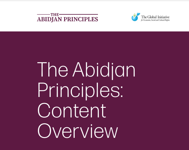 GI-ESCR celebrates the 4th anniversary of the Abidjan Principles